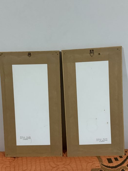 2 quadros com bordados