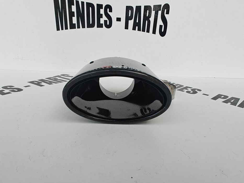 Ponteira oval ( akrapovic ) com defeito
