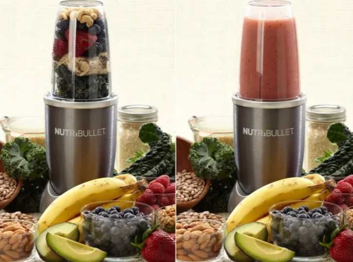 блендер NutriBullet для смузі 900 Вт подрібнювач персональний потужний