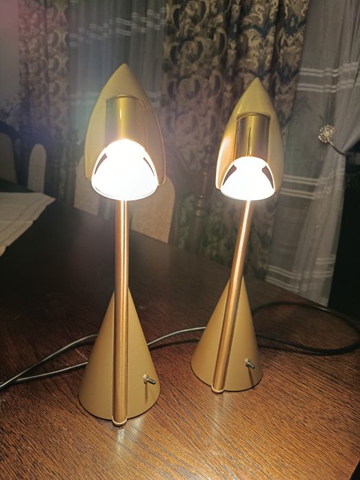Miecznicy, para lamp stołowych. Faladesa & lidearte