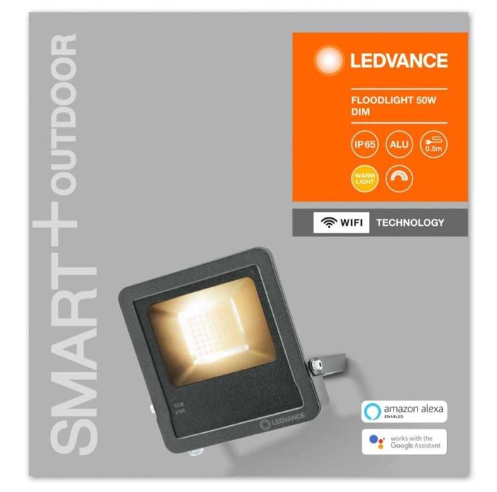 LEDVANCE Naświetlacz LED 50W 3000K DIM SMART+ WiFi