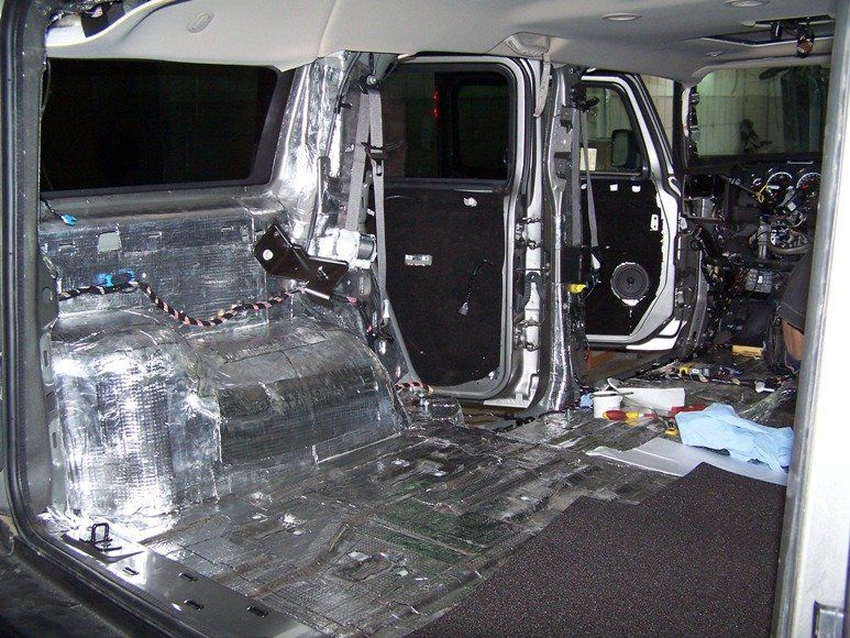 Шумоизоляция, обесшумка автомобилей