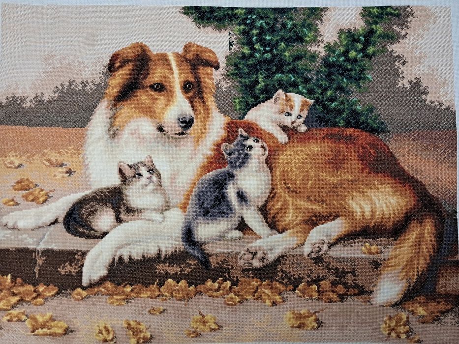 Картина вишита хрестиком Няня фірми Чарівна мить