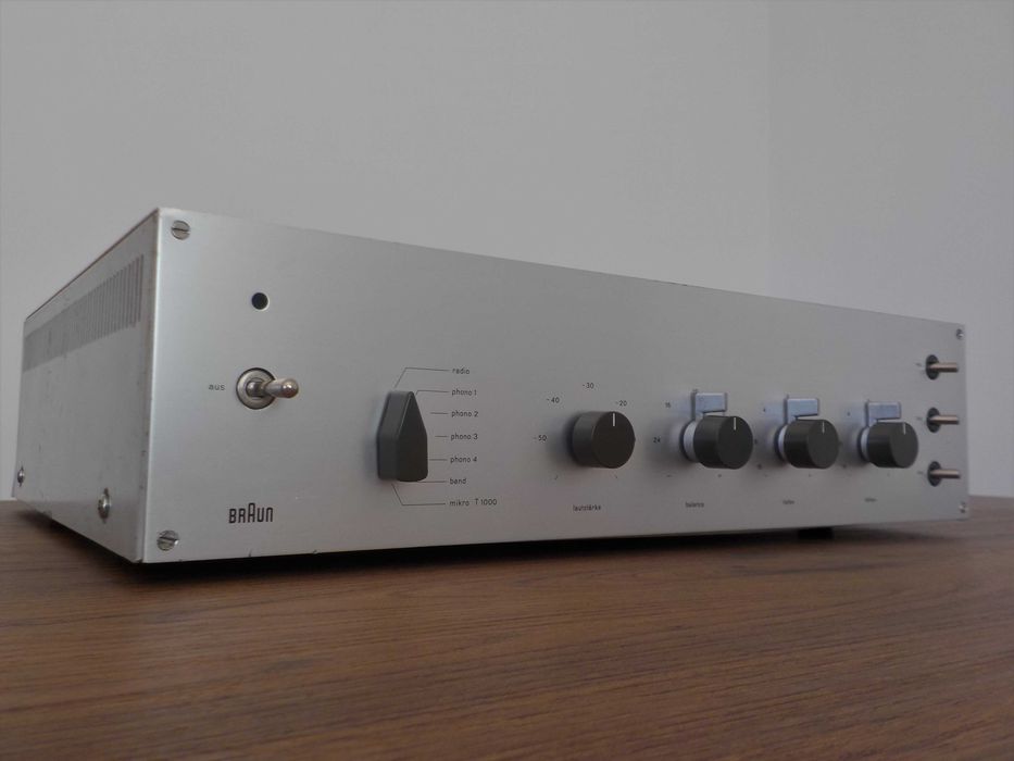 Braun CSV amplificador Hifi