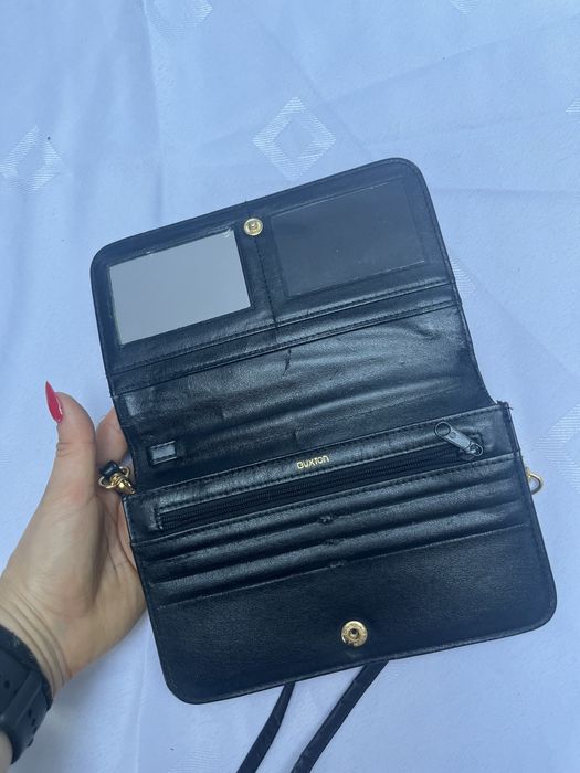 Torebka mała button z lusterkiem w srodku