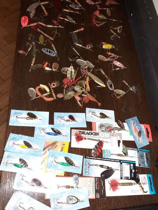 Obrotówka,  zamiana, blaszka, przynęta