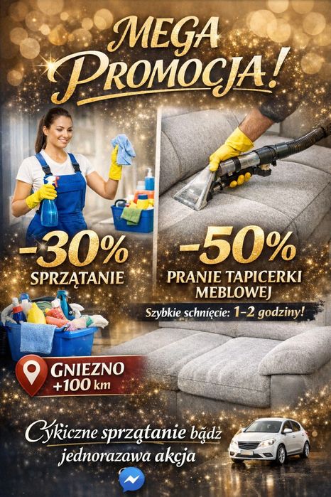 Pranie tapicerki meblowej sprzątanie