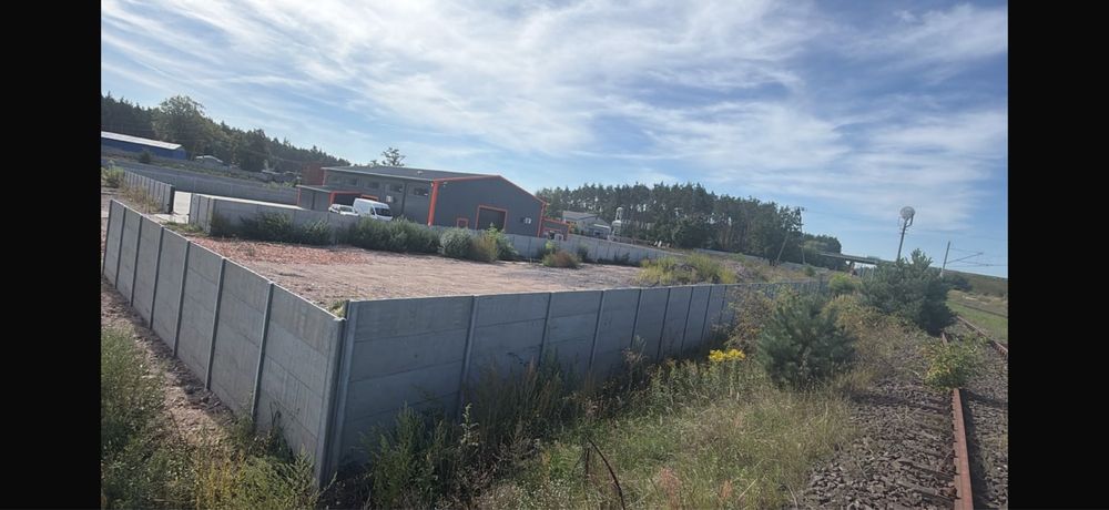 Wynajme plac utwardzony ogrodziny 1500 m2