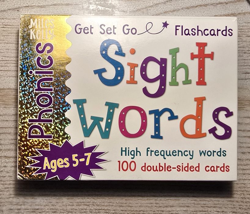 Sight words...Flashcards,karty do nauki angielskiego