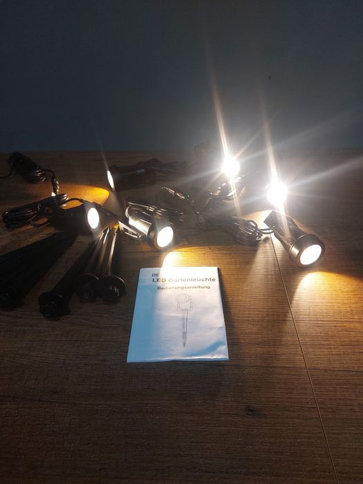 Lampki zewneczne ledowe 6w1