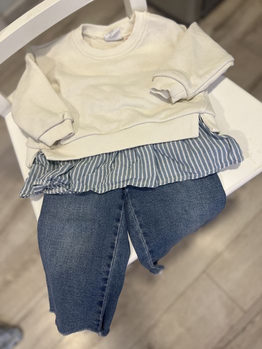 Zara джинси і кофта