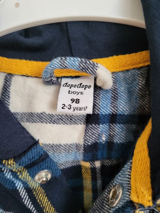Koszula w kratę dla chłopca