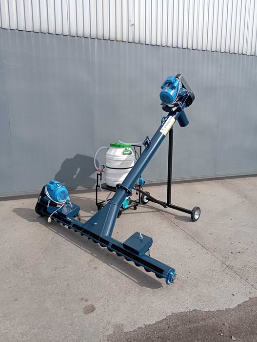 Шнековий погрузчик, загрузчик, шнек, конвейер, зерна, протруювач