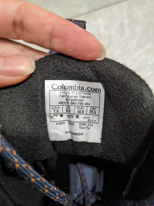 Męskie Buty zimowe COLUMBIA 40,5