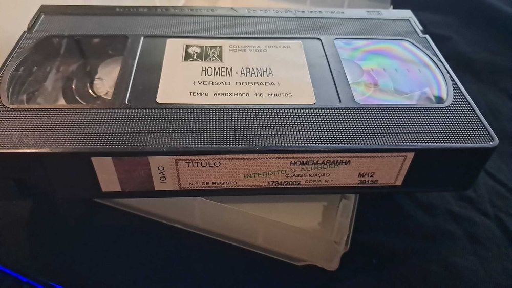 VHS Homem-Aranha (2002) Dublado em Português