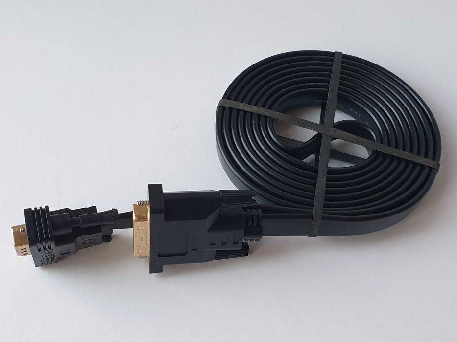 кабель DVI to VGA плоский 2м