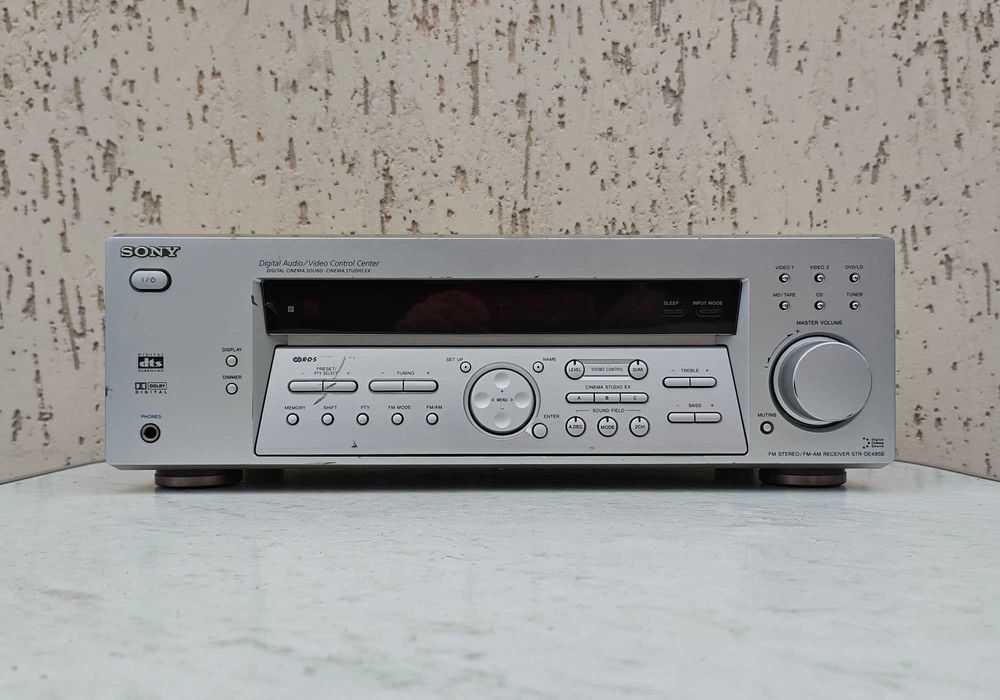 Ресивер Sony STR-DE485E (5 × 100 Вт / 8 Ом / ЦАП / FM-приймач)