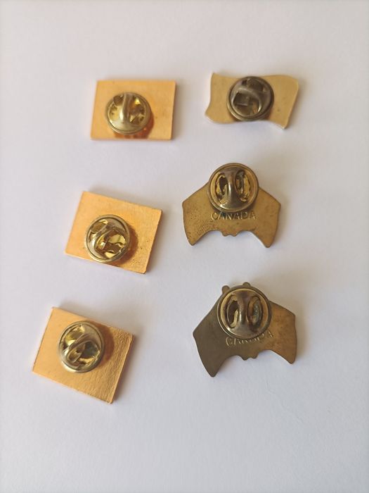 Pins coleção (Portugal+Canadá) e região autónoma dos Açores