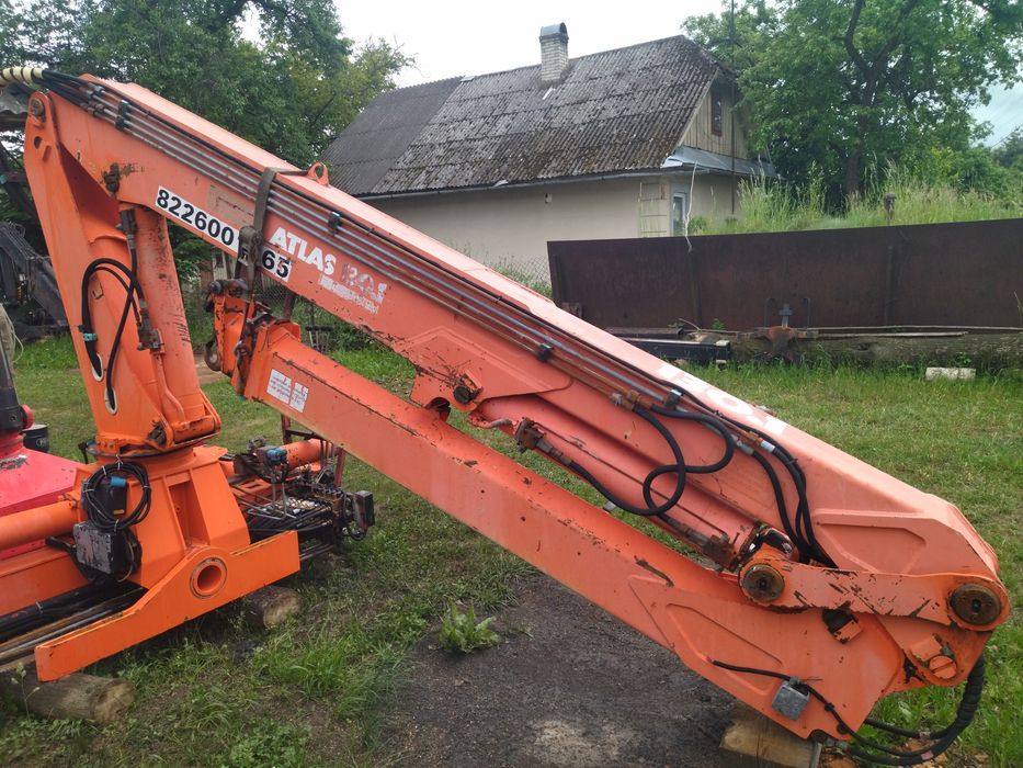 Кран-маніпулятор Atlas 130.1 Loglift, Epsilon,  Урал, Камаз
