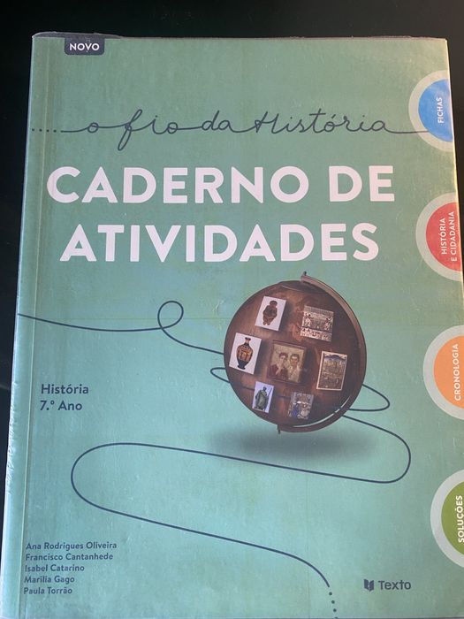 caderno de atividades história 7°ano - fio da história
