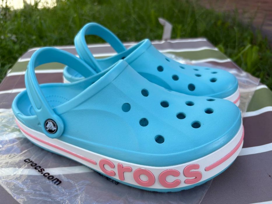 Крокси жіночі блакитні Crocs 39, 40/41 розмір оригінал