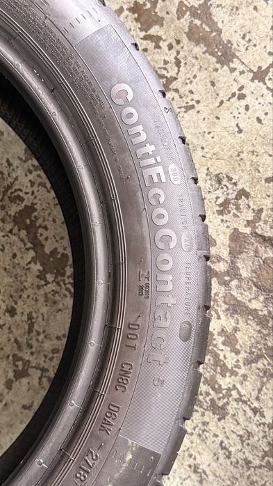 Pneus 185/50r16 Continental ContiEcoContact 5 com 80% piso