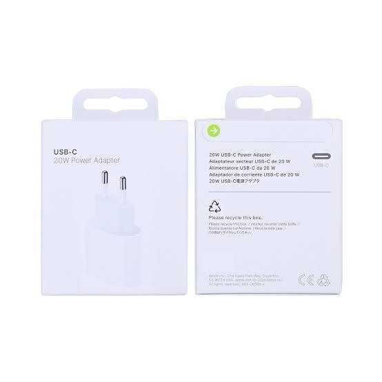 Ładowarka iPhone Apple 20W USB-C  Szybka Kostka NOWA  Zasilacz ładowarka iPhone ładowarka iPhone