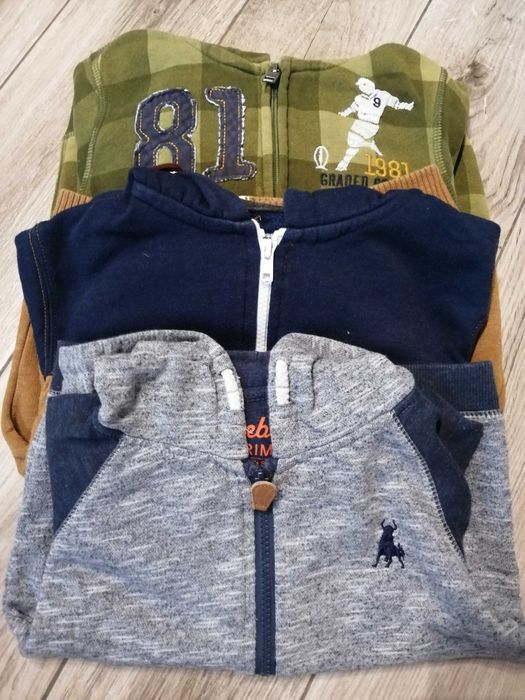 Bluzy dla chłopca 98/104 zestaw