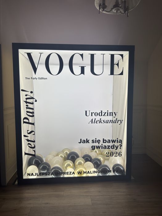 Fotobox, Fotomagazyn, Vogue, Love, fotobudka 360