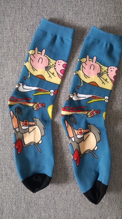 Skarpetki "Krowa i kurczaka"