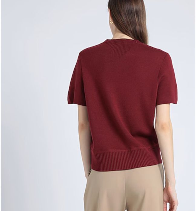 Брендова футболка светр Xs/S вовна шовк стиль cos old money