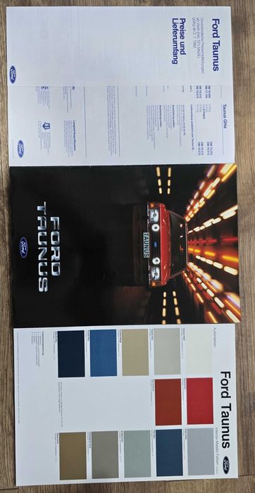 Prospekt Ford Taunus