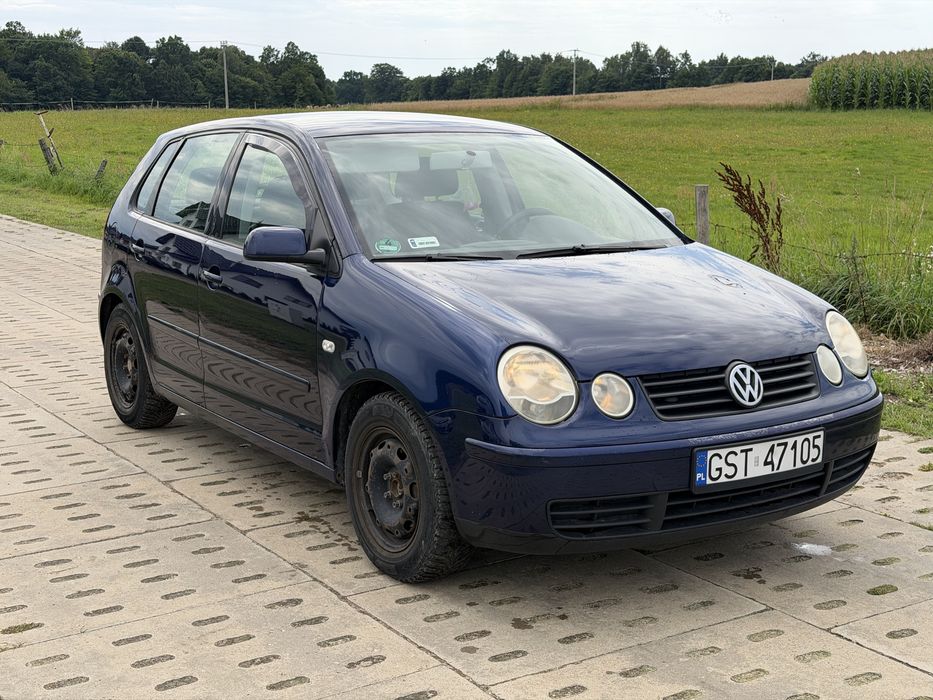 Vw polo 1.4 mpi 75 km 5 drzwi  klima  wapomaganie radio el szyby el lusterka