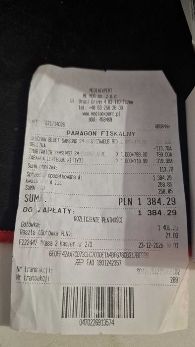 Samsung Galaxy Buds 3 (nowe)