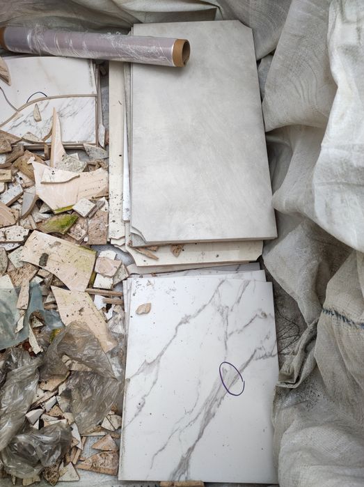 Ділові відходи плитки керамическая деловой бой , остатки:  ОТ 25 гриве