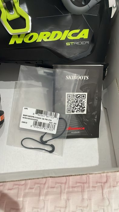 Botas de ski Nórdica 130 Pro (26.5) Novas