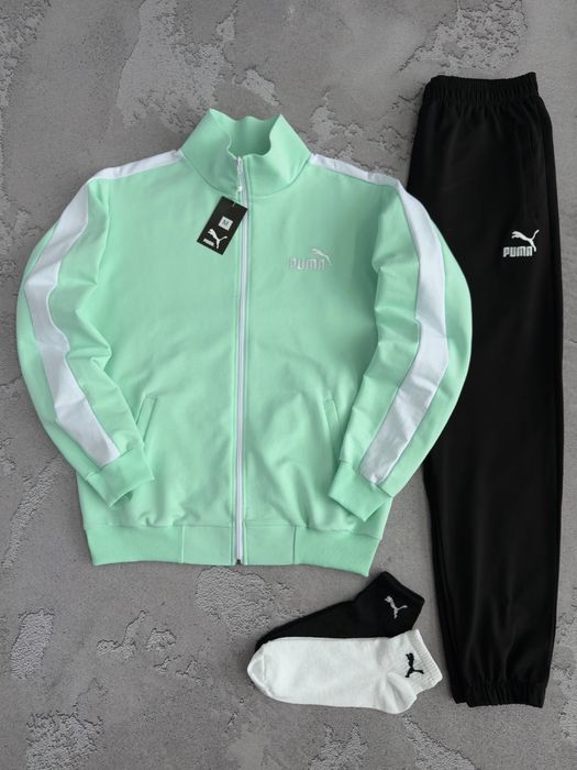 Чоловічий спортивний костюм пума Puma [S,M,L,XL,XXL] + шкарпетки в подарунок!