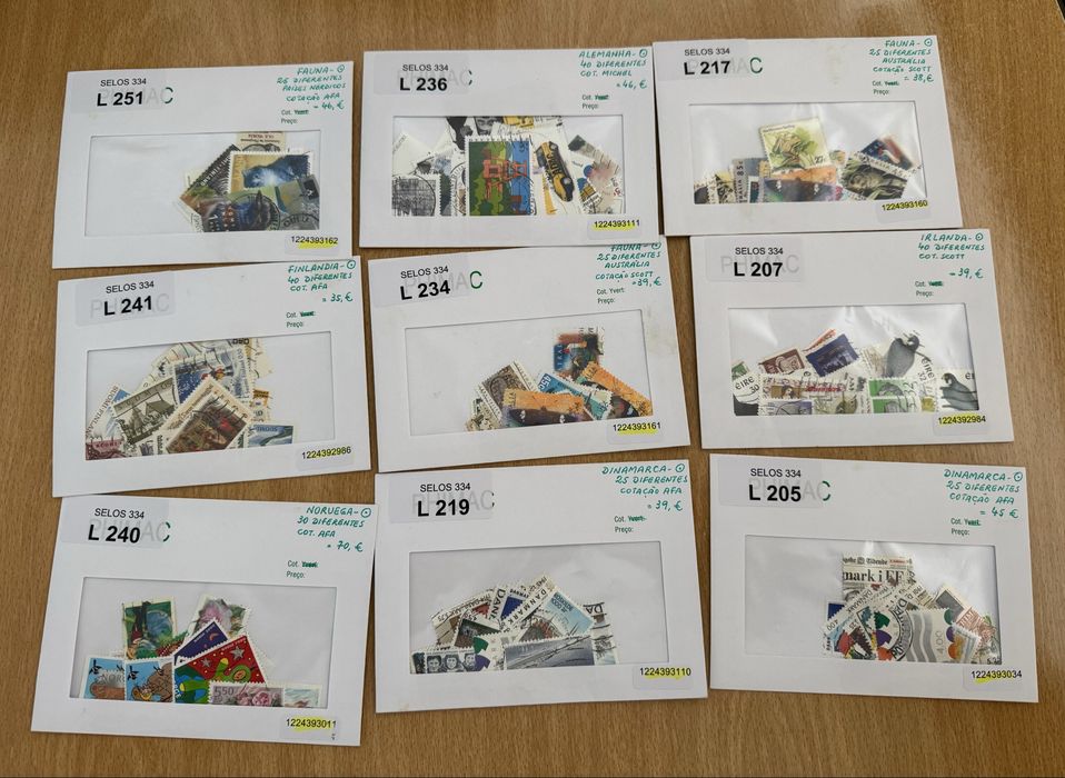 Repartição Filatelia Ctt - Mais de 70 lotes