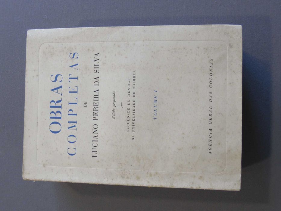 Obras Completas de Luciano Pereira da Silva - Vol I