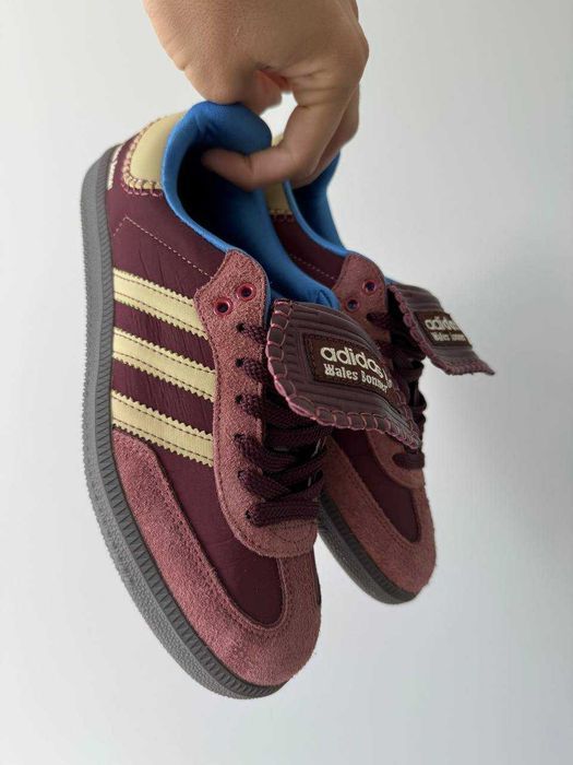 Кросівки Adidas Samba x Wales Bonner Brown/Beige premium