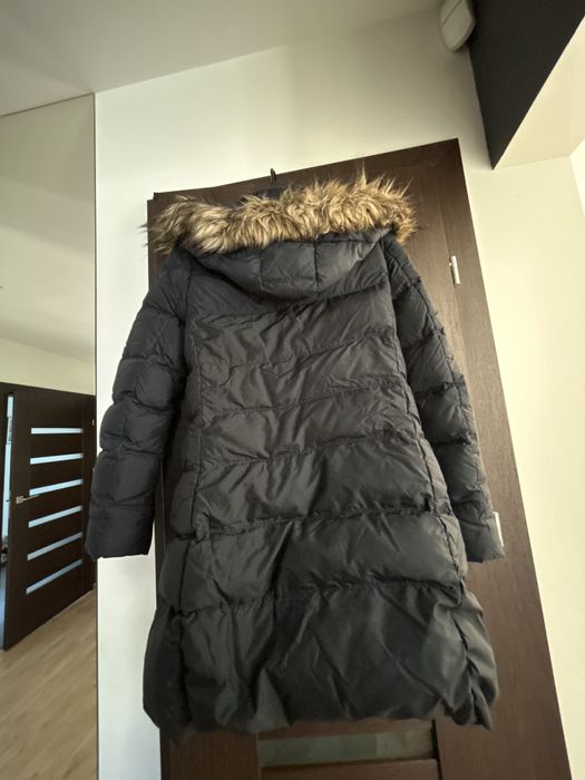 MEGA kurtka puchowa płaszczyk naturalny puch Tommy Hilfiger - L