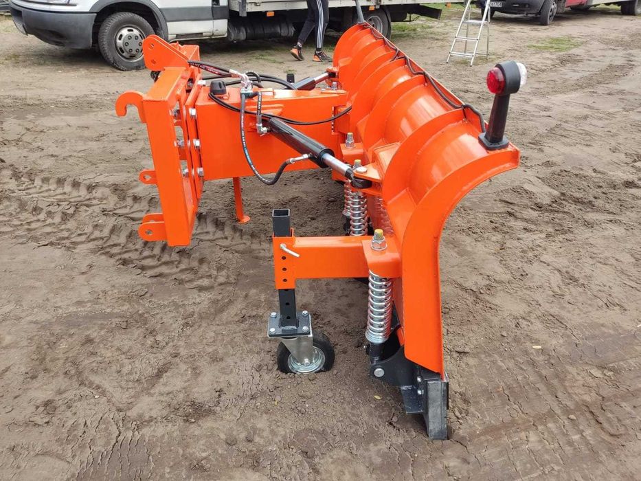 Pług do śniegu komunalny prosty Metal-technik 2,6/3,0m euro/tuz NOWY