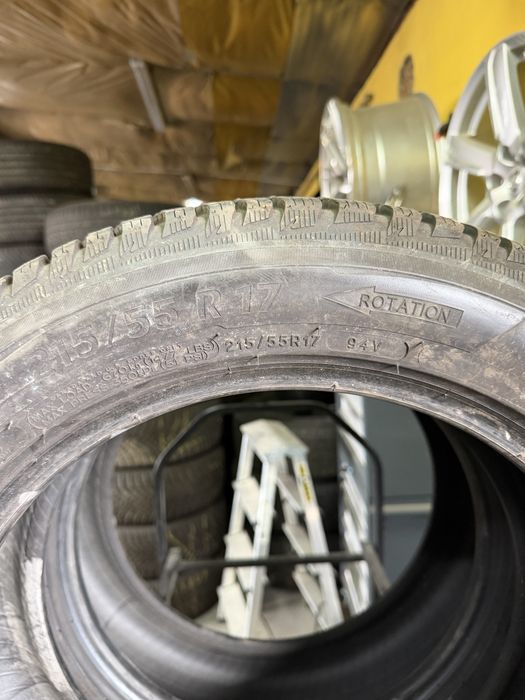 Opony zimowe 215/55R17 94V Michelin Alpin 5 AO | 2023 | 2 sztuki