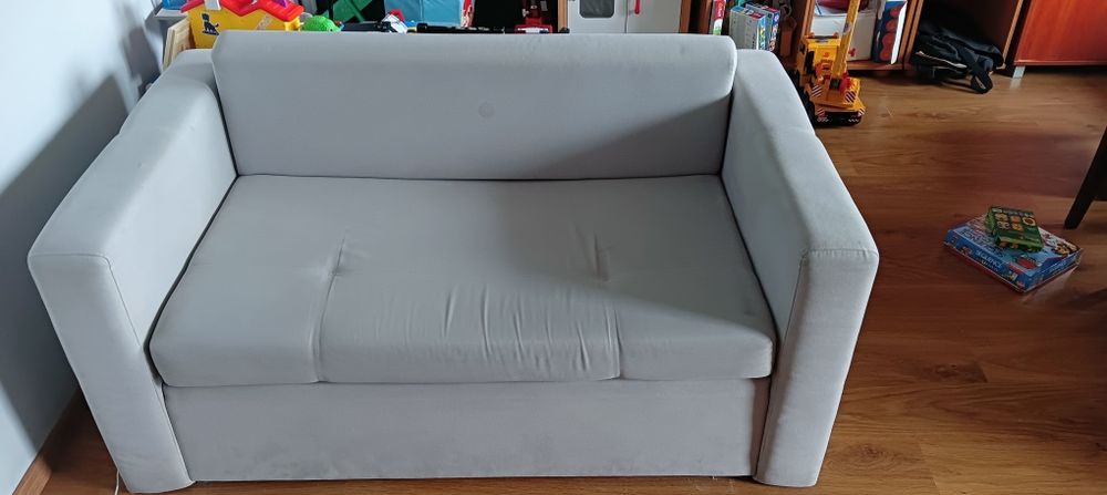 Kanapa Black Red White z funkcją spania