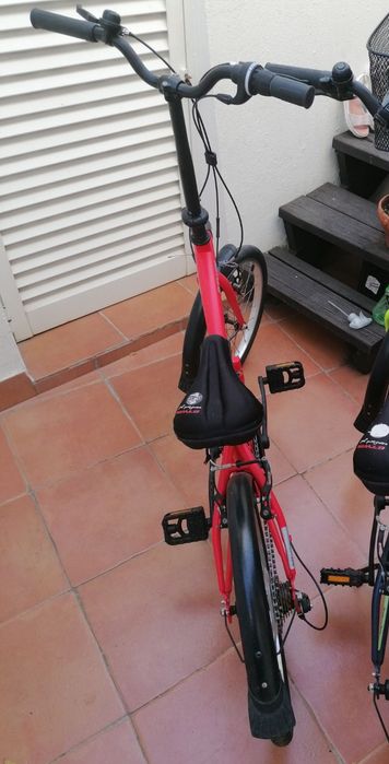 Bicicleta dobrável como nova
