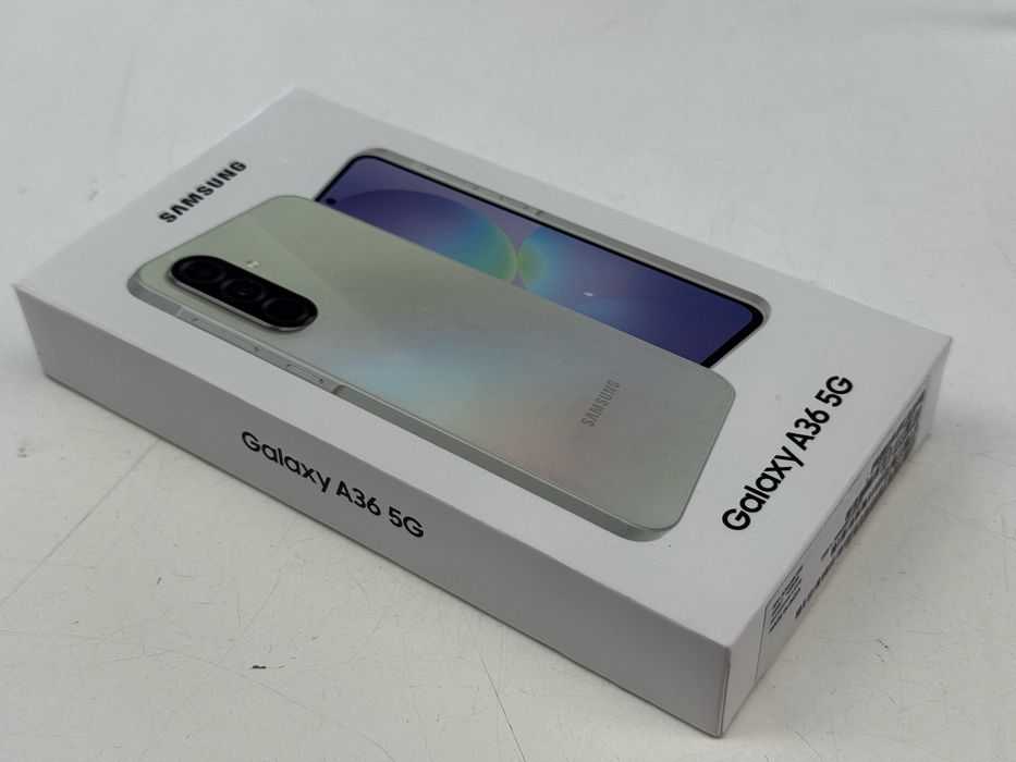 Samsung Galaxy A36 6/128GB Lime/Zielony - nowy, zaplombowany