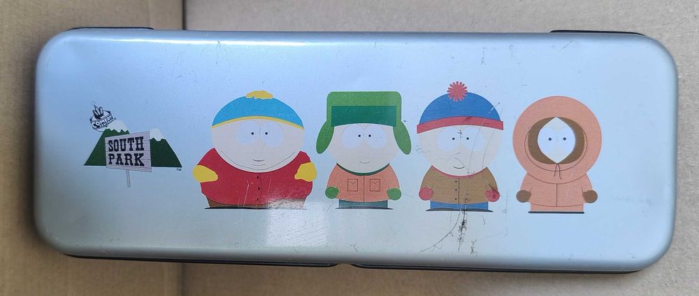 Estojo de lápis Southpark de 1999, lote 302