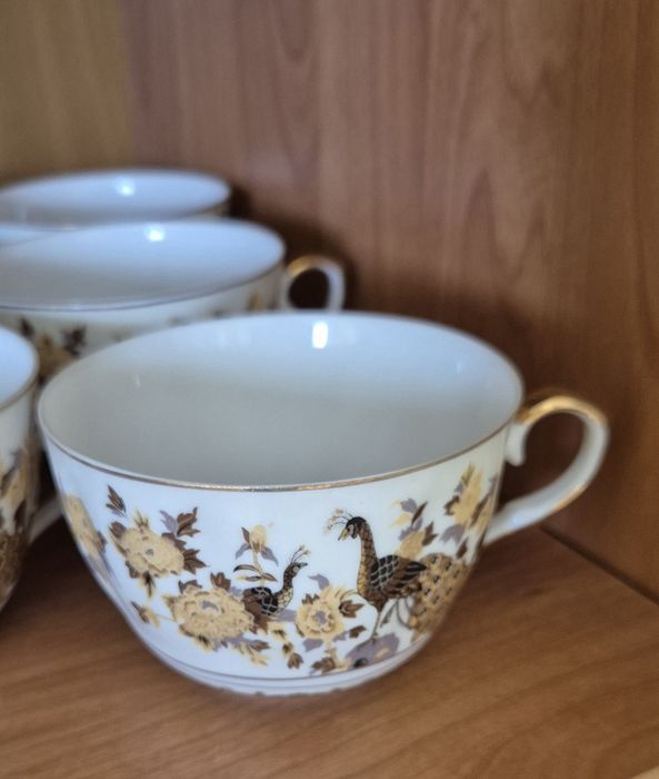 Porcelanowy zestaw chiński Paw