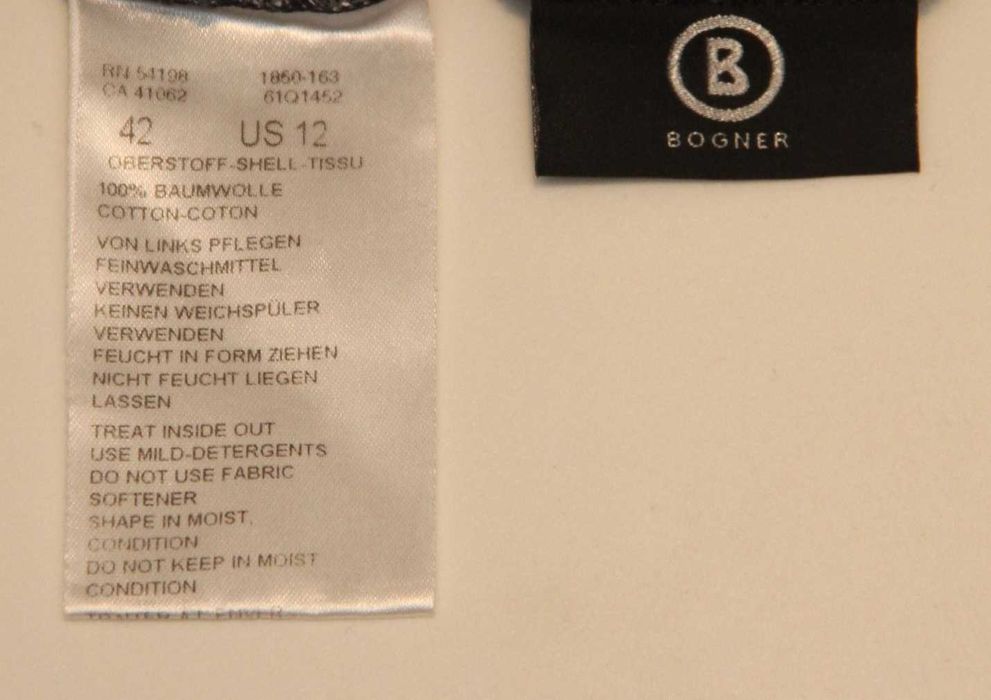 Bogner рр L-XL (US 12) кофточка из хлопка