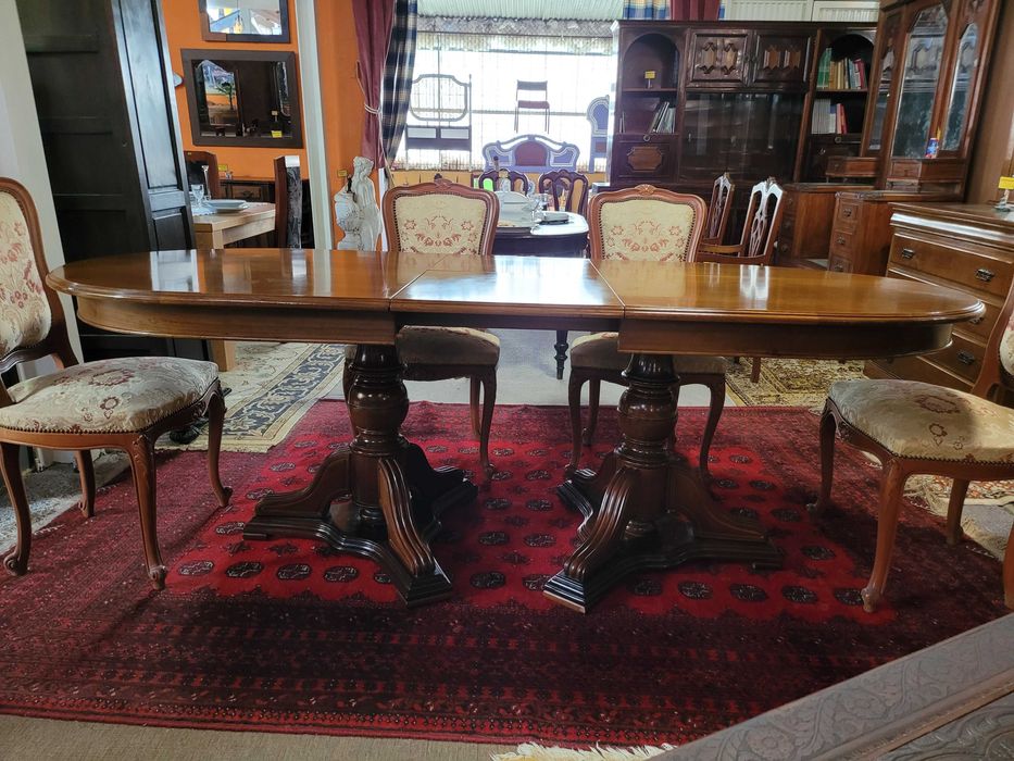 Mesa de sala em madeira - extensível - óptimo estado
